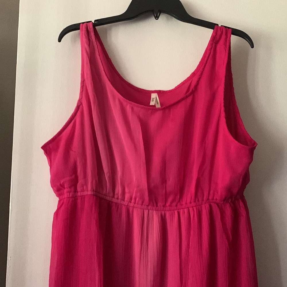 NWT- Truth Sundress/Cover-Up - Shades of Pink Tye Dye - Picture 2 of 5
